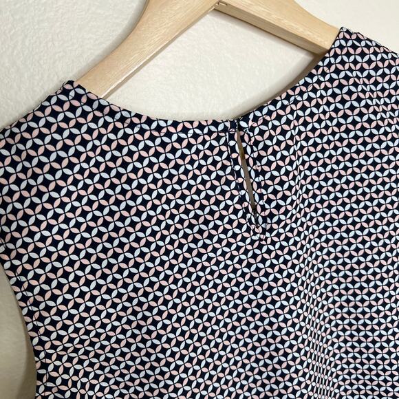 Merona Diamond Patterned Sleeveless Top Medium - Picture 6 of 9